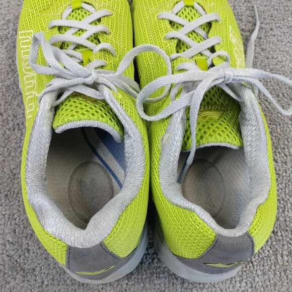 Montrail Rogue Fly Trail Womens Size 11 Running Shoes Green Yellow Low Top - Picture 10 of 11